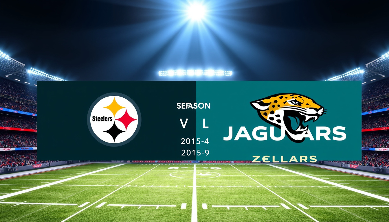Steelers vs Jaguars Match Player Stats & History 2025